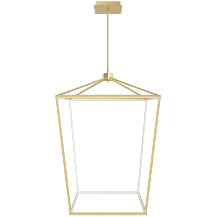 Avenue Lighting Park Ave. LED Light 42" Cage Pendant, Gold - HF9402-GLD