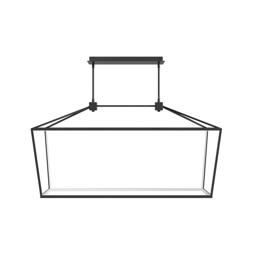 Avenue Lighting Park Ave. LED Light 54" Linear Cage Pendant, Black - HF9403-BK
