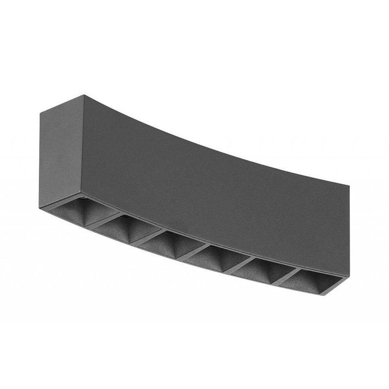 Avenue Lighting Magnetix 5"W Curved LED Light, Black - AEML006-CSM-BLK