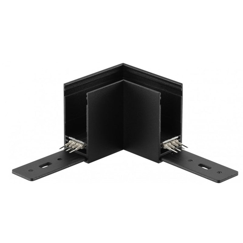 Avenue Lighting Magnetix L Corner For Surfaced/Recessed/Pendant - AEML111-SM-BK