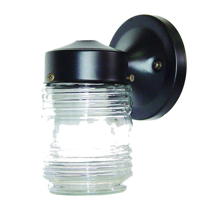 Acclaim Lighting Builder'S Choice 1 Light 7" Wall Sconce, Matte Black