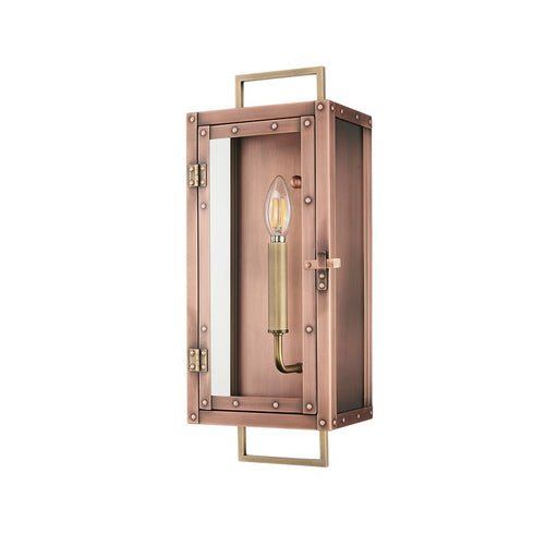 Acclaim Lighting 1Lt 18" Oudoor Wall Mount, Antique Copper/Brass/Clear