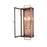 Acclaim Lighting 2Lt 24" Oudoor Wall Mount, Antique Copper/Brass/Clear