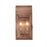 Acclaim Lighting 2 Light 17" Oudoor Wall Mount, Antique Copper/Clear