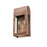 Acclaim Lighting 2 Light 17" Oudoor Wall Mount, Antique Copper/Clear