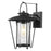 Acclaim Lighting 1 Light 17" Oudoor Wall Mount, Matte Black/Seeded