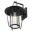 Acclaim Lighting 1 Light 17" Oudoor Wall Mount, Matte Black/Seeded