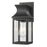 Acclaim Lighting 1 Light 14" Oudoor Wall Mount, Matte Black/Clear