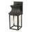 Acclaim Lighting 1 Light 14" Oudoor Wall Mount, Matte Black/Clear