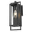 Acclaim Lighting 1 Light 13" Oudoor Wall Mount, Matte Black/Seeded