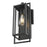 Acclaim Lighting 1 Light 13" Oudoor Wall Mount, Matte Black/Seeded