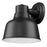 Acclaim Lighting 1 Light 12" Oudoor Wall Mount, Matte Black/White Gloss