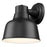 Acclaim Lighting 1 Light 12" Oudoor Wall Mount, Matte Black/White Gloss
