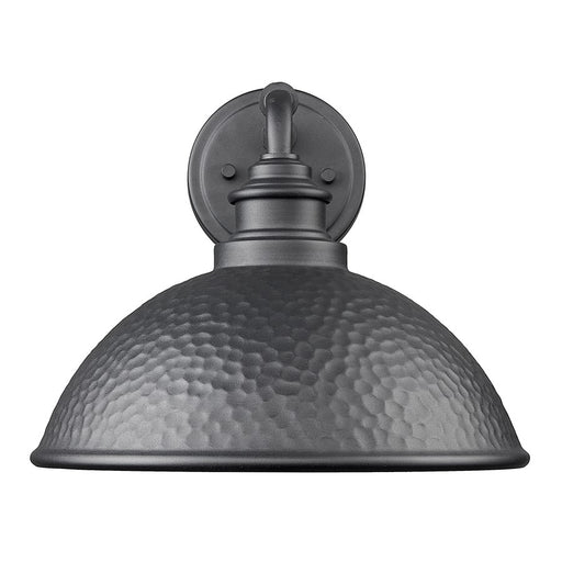 Acclaim Lighting 1Lt 11" Oudoor Wall Mount, Hammered Black/Gold/Black
