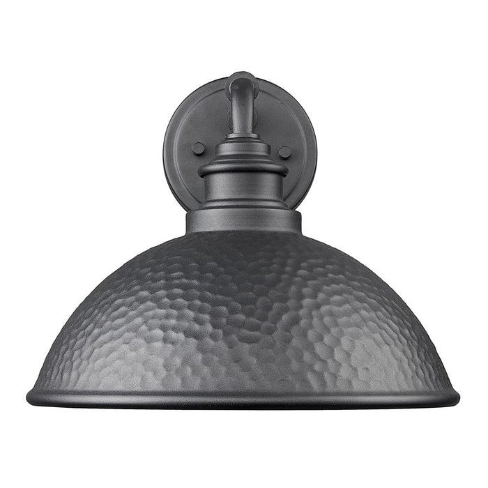 Acclaim Lighting 1Lt 11" Oudoor Wall Mount, Hammered Black/Gold/Black