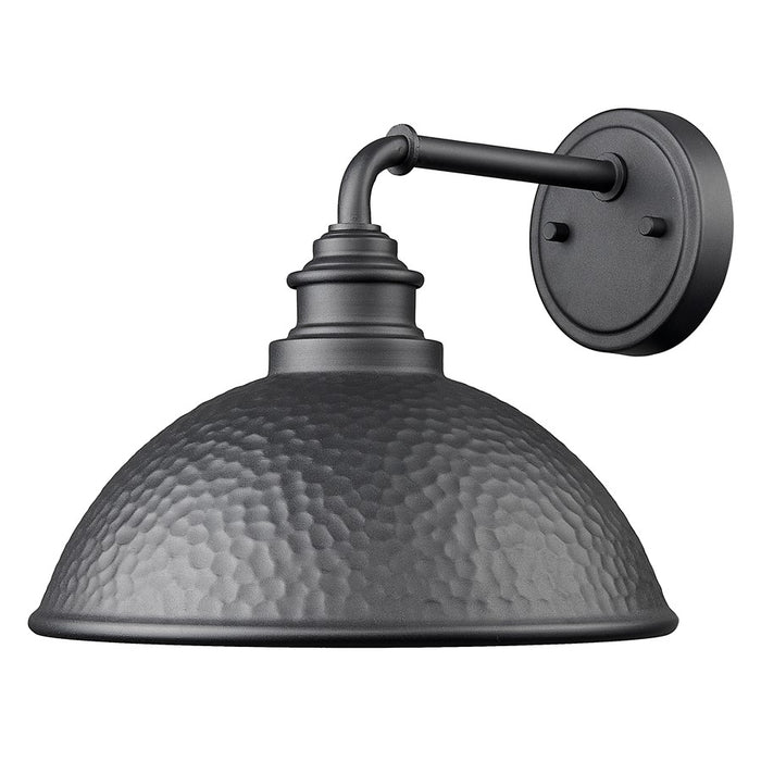 Acclaim Lighting 1Lt 11" Oudoor Wall Mount, Hammered Black/Gold/Black