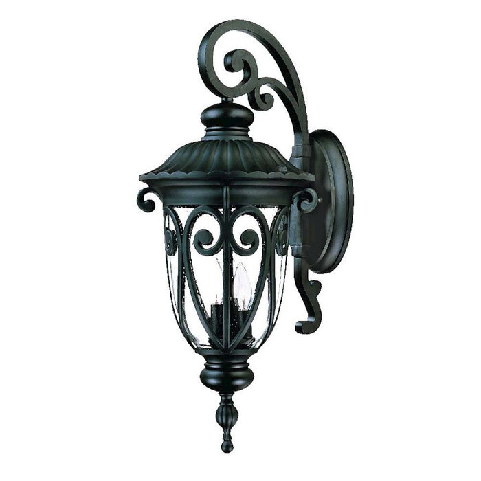 Acclaim Lighting Naples 3 Light Wall Sconce, Matte Black