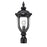 Acclaim Lighting Laurens 1 Light Post Mount, Matte Black