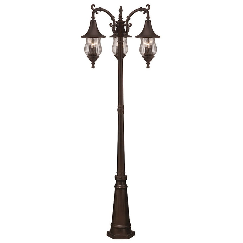Acclaim Lighting Del Rio 9 Light Post Light, Architectural Bronze