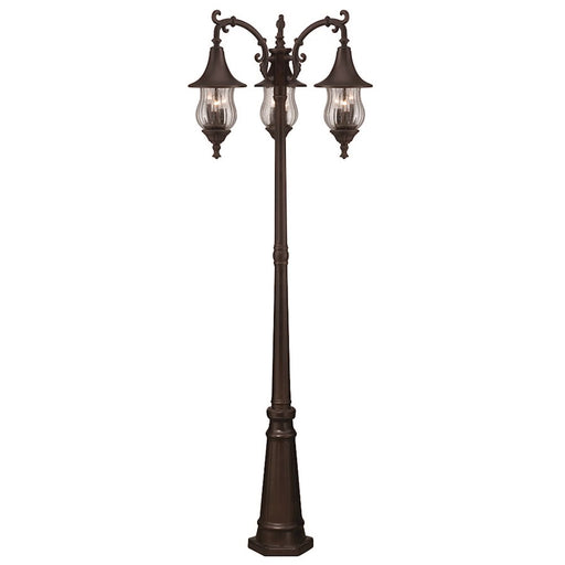 Acclaim Lighting Del Rio 9 Light Post Light, Architectural Bronze