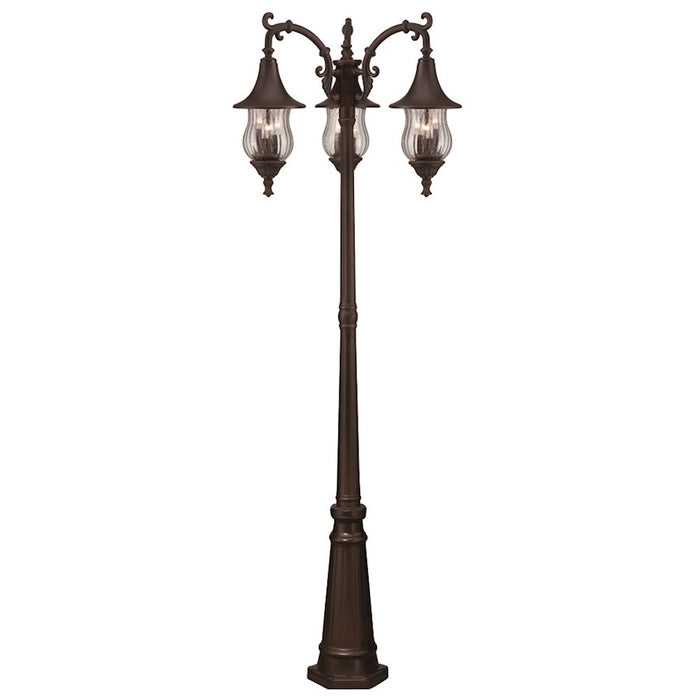 Acclaim Lighting Del Rio 9 Light Post Light, Architectural Bronze