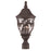 Acclaim Lighting Capri 3 Light Post Mount, Black Coral