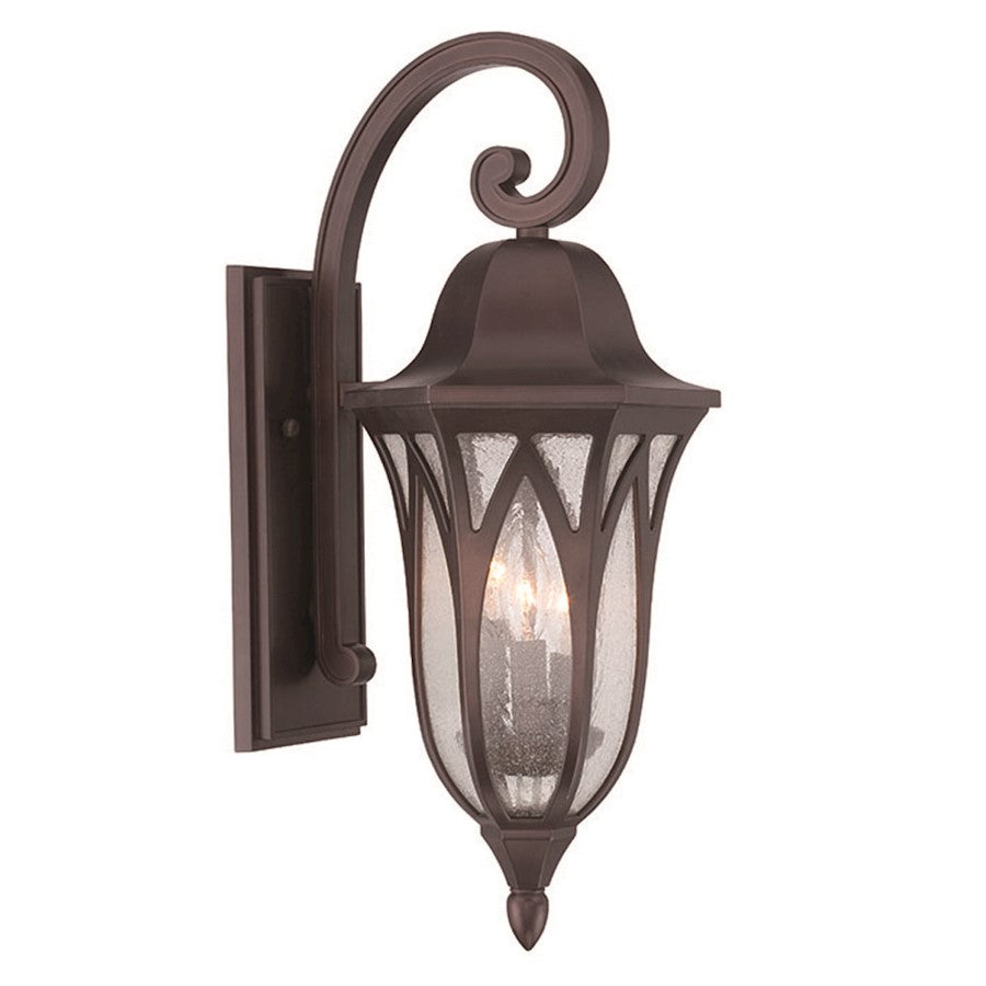 Acclaim Lighting Milano 3 Light Wall Sconce, Architectural Bronze