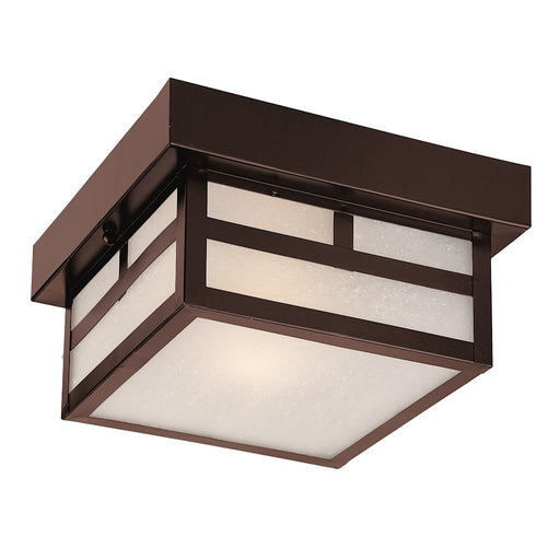 Acclaim Lighting Artisan 2 Light Flush Mount, Architectural Bronze