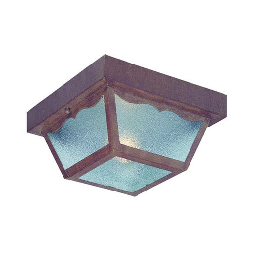Acclaim Lighting Builder'S Choice 1 Light Flush Mount, Burled Walnut