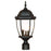 Acclaim Lighting Wexford 3 Light Post Mount, Matte Black