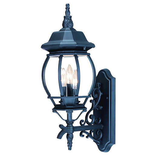 Acclaim Lighting Chateau 3 Light 22.75" Wall Sconce, Matte Black