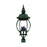 Acclaim Lighting Chateau 4 Light Post Mount, Matte Black