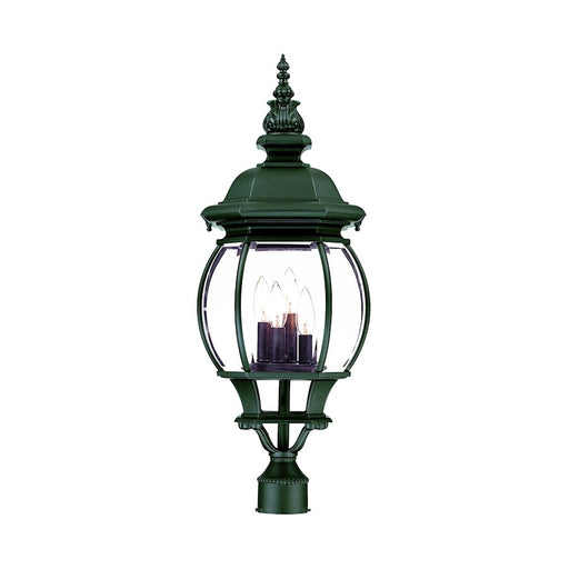Acclaim Lighting Chateau 4 Light Post Mount, Matte Black