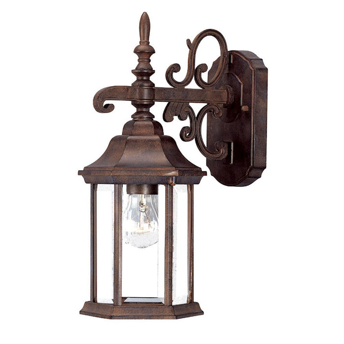 Acclaim Lighting Madison 1 Light 6" Wall Sconce, Burled Walnut