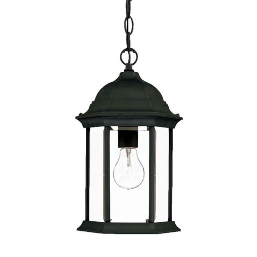 Acclaim Lighting Madison 1 Light 8" Hanging Light, Matte Black