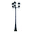 Acclaim Lighting Richmond 3 Light Post Light, Matte Black