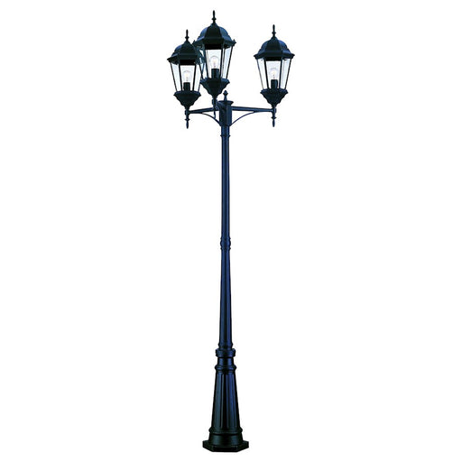 Acclaim Lighting Richmond 3 Light Post Light, Matte Black