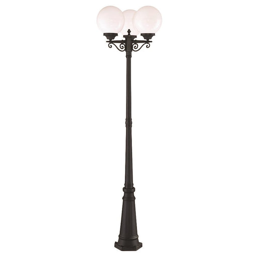 Acclaim Lighting Havana 3 Light Post Light, Matte Black