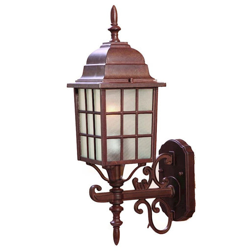 Acclaim Lighting Nautica 1 Light Wall Sconce, Burled Walnut