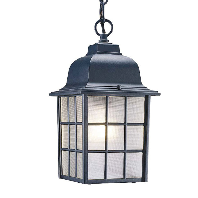 Acclaim Lighting Nautica 1 Light Hanging Light, Matte Black