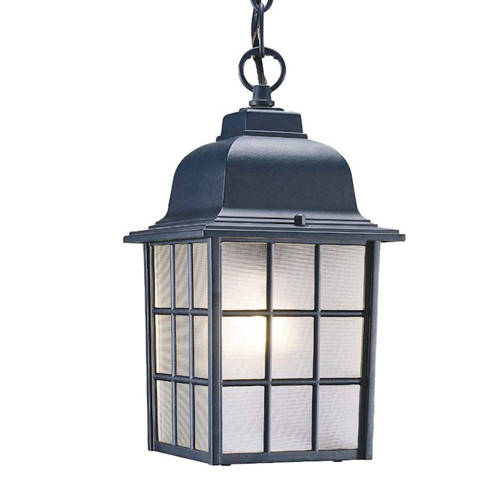 Acclaim Lighting Nautica 1 Light Hanging Light, Matte Black