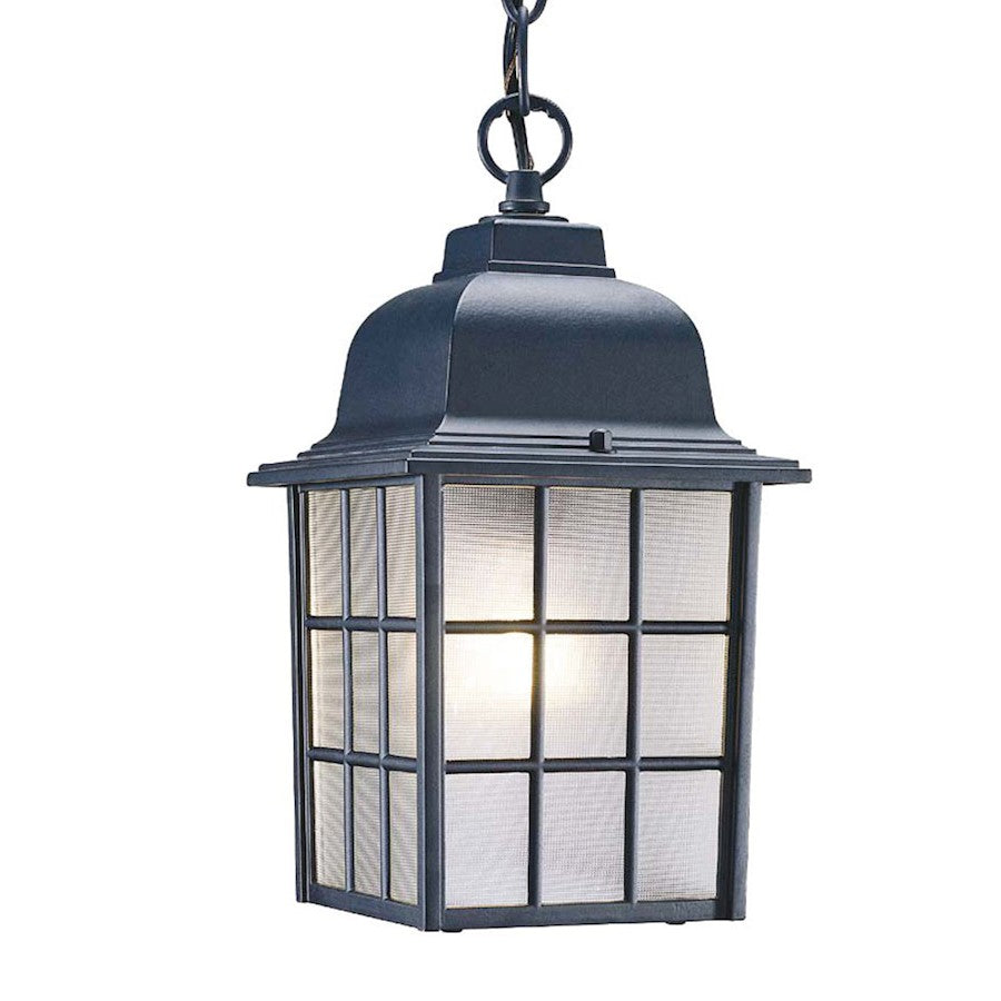 Acclaim Lighting Nautica 1 Light Hanging Light, Matte Black
