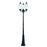 Acclaim Lighting Acorn 1 Light Post Light, Matte Black
