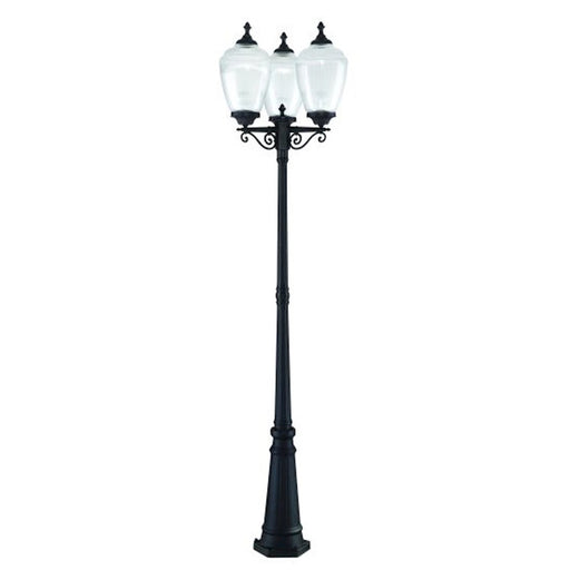 Acclaim Lighting Acorn 1 Light Post Light, Matte Black