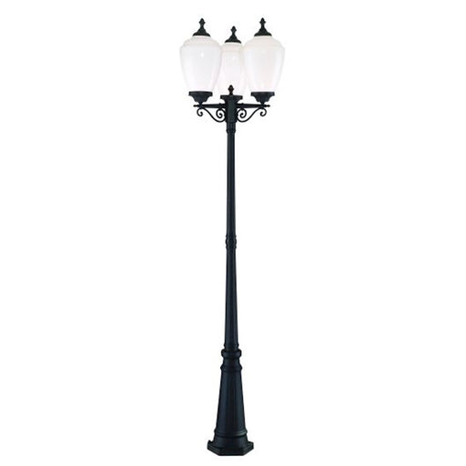 Acclaim Lighting Acorn 1 Light Post Light, Matte Black