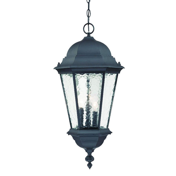 Acclaim Lighting Telfair 3 Light Hanging Light, Matte Black