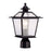 Acclaim Lighting Salem 1 Light Post Mount, Matte Black