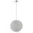 Acclaim Luminary Pendant, Silver/Hand Woven Aluminum Wire