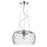 Acclaim Mystere 1 Light Pendant, Chrome/Clear Dimpled Glass