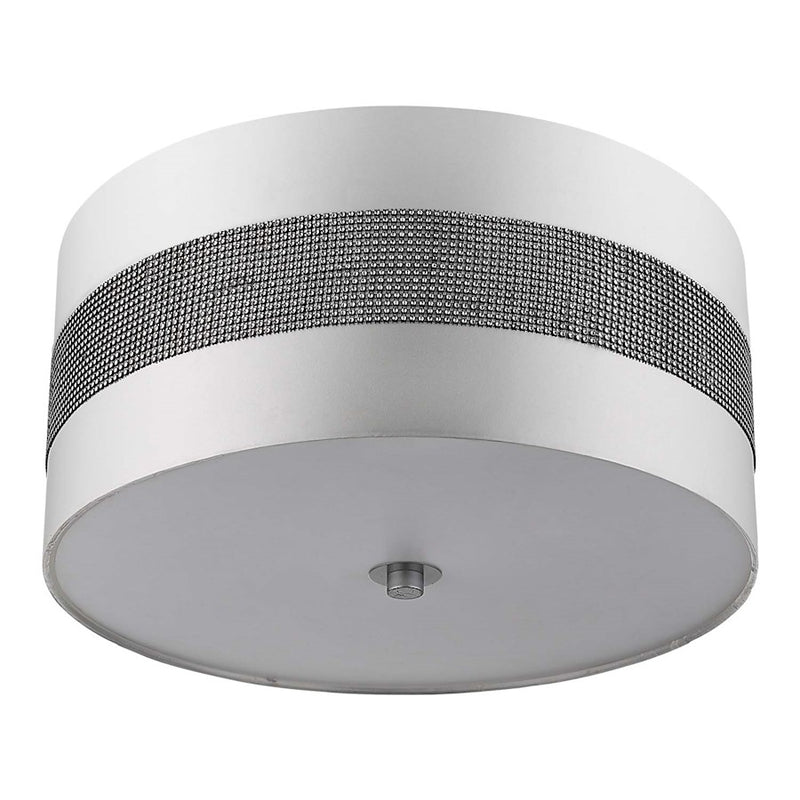 Acclaim Harmony 3 Light Pendant, Silver/Platinum/Crystal Studs